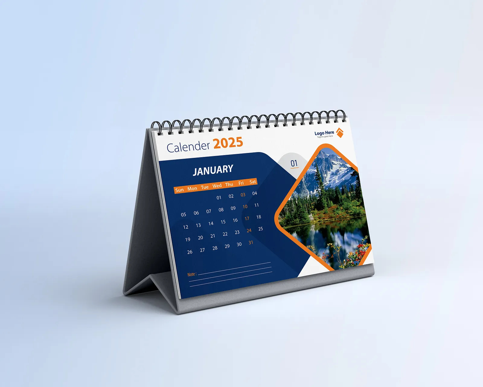 desk calendar